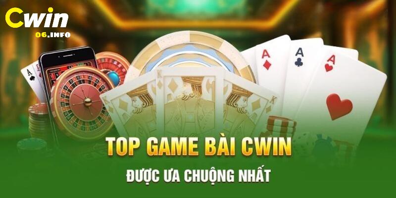 Nhà cái cung cấp nhiều game bài thú vị khác nhau